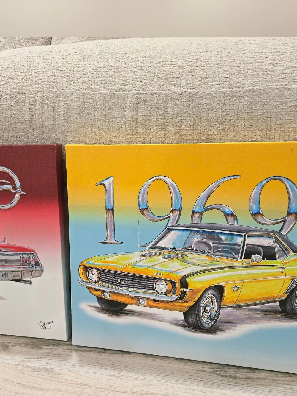 Cars Picture Frames Kids Room